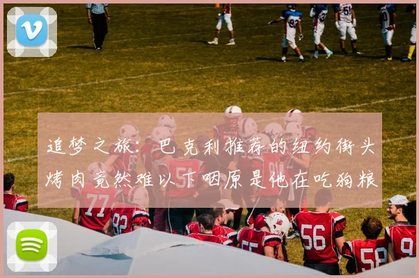 追梦之旅：巴克利推荐的纽约街头烤肉竟然难以下咽原是他在吃狗粮
