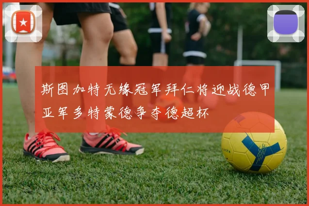斯图加特无缘冠军拜仁将迎战德甲亚军多特蒙德争夺德超杯